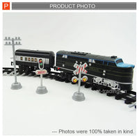 HKM-292371 Battery Operated Electric Train Track Set with Sound and Light for Kids