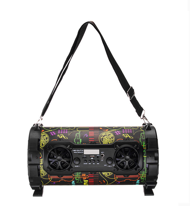 HKM-292627 High Power Outdoor Bluetooth Speaker with Microphone and USB Input, 25W Output, 3-Hour Playtime, 32GB Storage