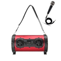 HKM-292627 High Power Outdoor Bluetooth Speaker with Microphone and USB Input, 25W Output, 3-Hour Playtime, 32GB Storage