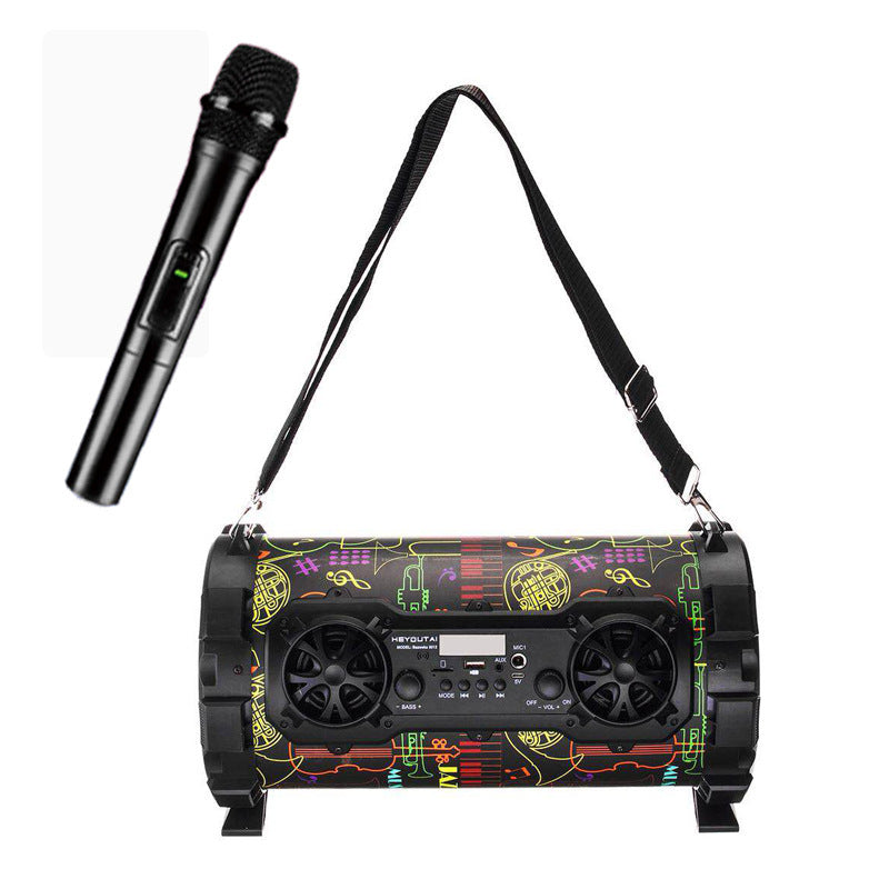 HKM-292627 High Power Outdoor Bluetooth Speaker with Microphone and USB Input, 25W Output, 3-Hour Playtime, 32GB Storage