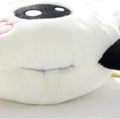 HKM-292691 Cartoon Panda Hand Warmer and Nap Pillow - Versatile Heating and Support for Comfort