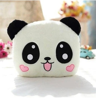 HKM-292691 Cartoon Panda Hand Warmer and Nap Pillow - Versatile Heating and Support for Comfort