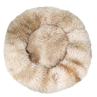 HKM-292691 Cozy Plush Winter Warm Pet Nest in Various Gradient and Tie-Dye Colors
