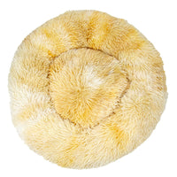 HKM-292691 Cozy Plush Winter Warm Pet Nest in Various Gradient and Tie-Dye Colors