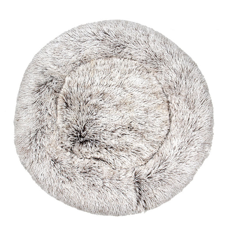 HKM-292691 Cozy Plush Winter Warm Pet Nest in Various Gradient and Tie-Dye Colors
