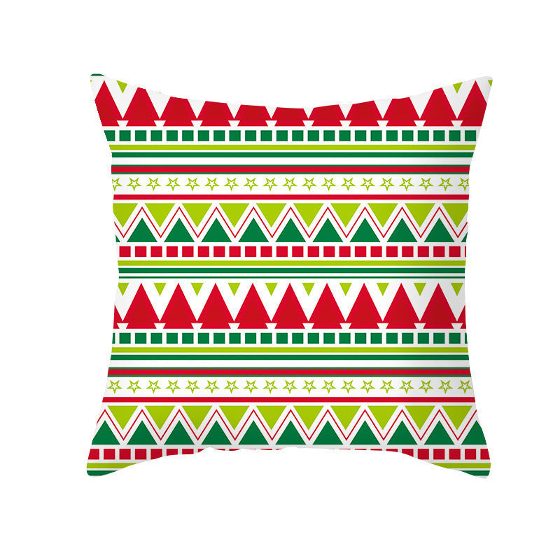 KTX-292947 Cartoon Print French Velvet Cushion Cover, 45x45cm, Fleece Material, PP Cotton Filling