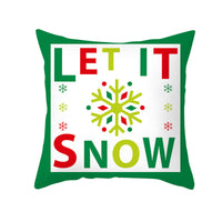 HKM-292947 Cartoon Print French Velvet Cushion Cover, 45x45cm, Fleece Material, PP Cotton Filling