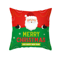 HKM-292947 Cartoon Print French Velvet Cushion Cover, 45x45cm, Fleece Material, PP Cotton Filling