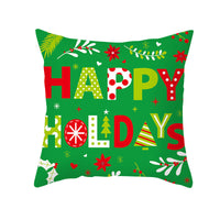 HKM-292947 Cartoon Print French Velvet Cushion Cover, 45x45cm, Fleece Material, PP Cotton Filling
