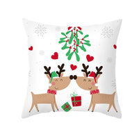 HKM-292947 Cartoon Print French Velvet Cushion Cover, 45x45cm, Fleece Material, PP Cotton Filling