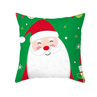HKM-292947 Cartoon Print French Velvet Cushion Cover, 45x45cm, Fleece Material, PP Cotton Filling