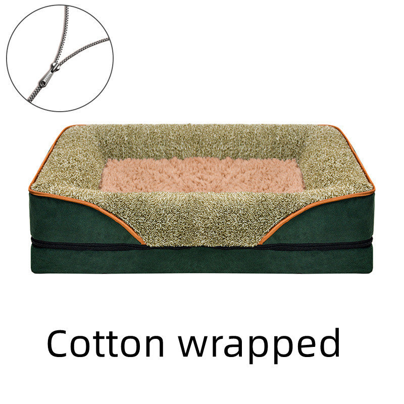 HKM-292947 Pet Supplies Square Sofa Bed Dog Kennel Cat Litter Pet Pad