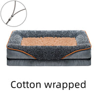 HKM-292947 Pet Supplies Square Sofa Bed Dog Kennel Cat Litter Pet Pad