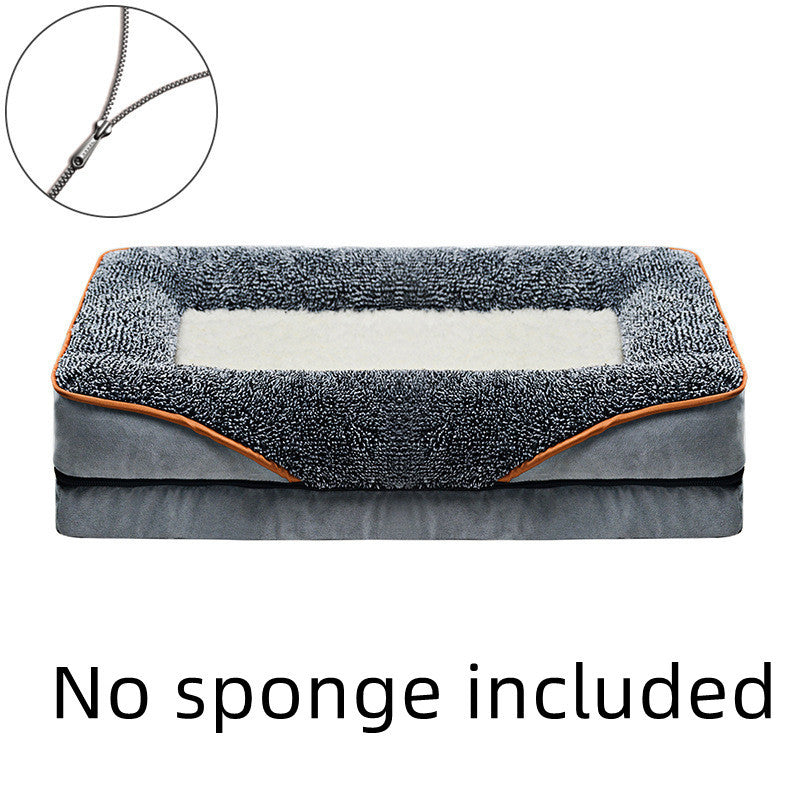 HKM-292947 Pet Supplies Square Sofa Bed Dog Kennel Cat Litter Pet Pad