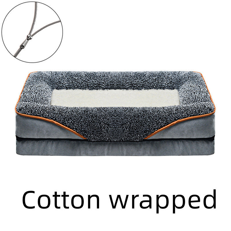HKM-292947 Pet Supplies Square Sofa Bed Dog Kennel Cat Litter Pet Pad