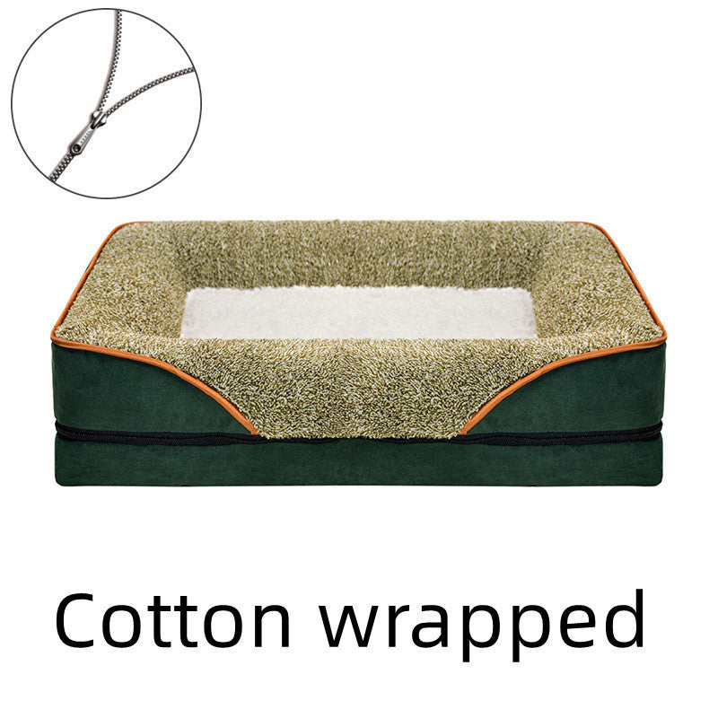 HKM-292947 Pet Supplies Square Sofa Bed Dog Kennel Cat Litter Pet Pad