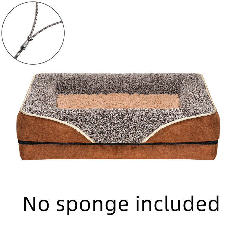 HKM-292947 Pet Supplies Square Sofa Bed Dog Kennel Cat Litter Pet Pad