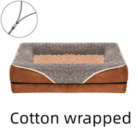 HKM-292947 Pet Supplies Square Sofa Bed Dog Kennel Cat Litter Pet Pad