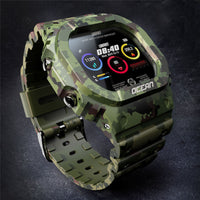 HKM-293075 Waterproof Heart Rate Smart Watch with HD Display and Fitness Tracking Features