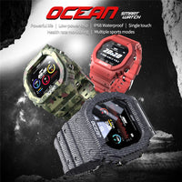 HKM-293075 Waterproof Heart Rate Smart Watch with HD Display and Fitness Tracking Features