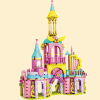 HKM-293139 3D Princess Castle Puzzle Toy for Kids - 370 Pieces Educational Building Set
