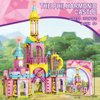 HKM-293139 3D Princess Castle Puzzle Toy for Kids - 370 Pieces Educational Building Set