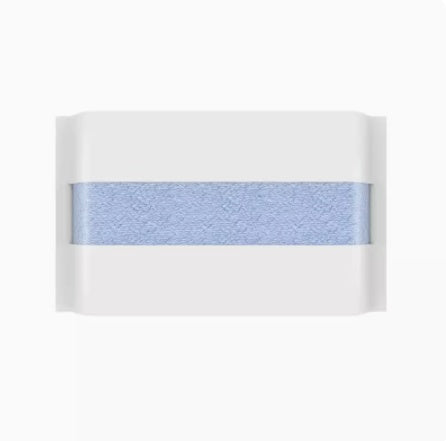 KTX-293139 Pure Cotton Antibacterial Baby Soft Face Wash Towels - 3 Pack Thick Square Scarves in Assorted Colors (34x34cm)