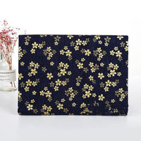 HKM-293395 Handmade Cotton Kimono Fabric with Cherry Blossom Print - Soft, Thick, and Elegant 150cm Width