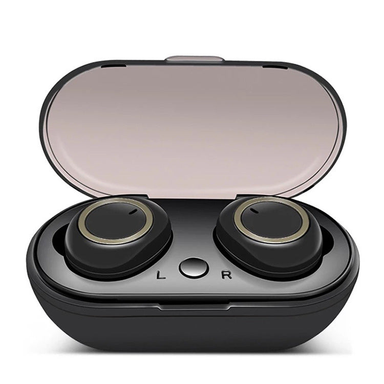 HKM-293459 Y50 TWS Wireless In-ear Bluetooth Headset with Call Function and Music Support - Multiple Colors Available