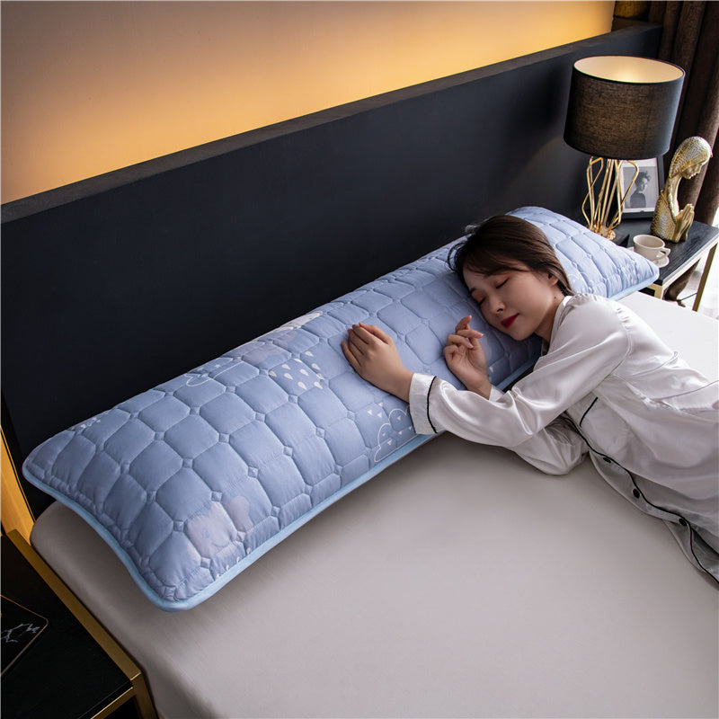 HKM-293523 Waterproof Quilted Long Double Pillowcase in Various Colors and Designs