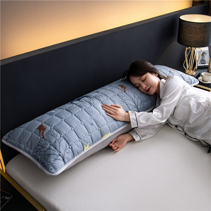 HKM-293523 Waterproof Quilted Long Double Pillowcase in Various Colors and Designs