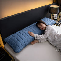 HKM-293523 Waterproof Quilted Long Double Pillowcase in Various Colors and Designs