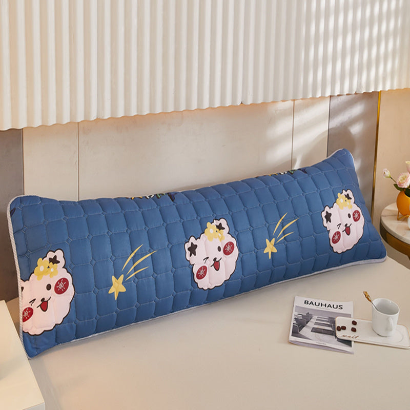 HKM-293523 Waterproof Quilted Long Double Pillowcase in Various Colors and Designs
