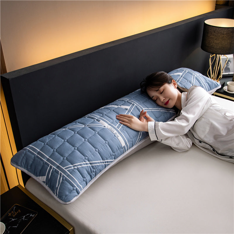 HKM-293523 Waterproof Quilted Long Double Pillowcase in Various Colors and Designs