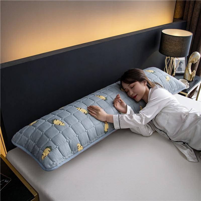 HKM-293523 Waterproof Quilted Long Double Pillowcase in Various Colors and Designs