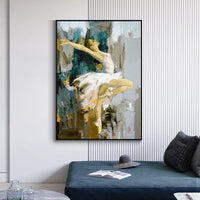 HKM-293651 Frameless Modern Decorative Canvas Painting for Living Room – 50 × 75cm