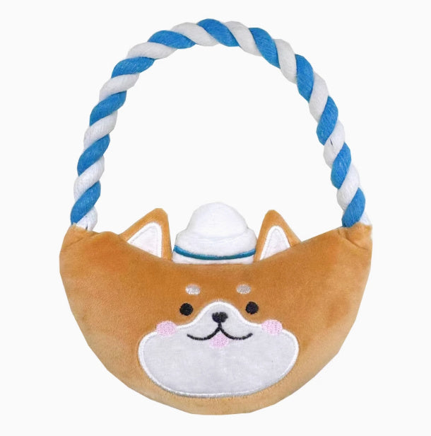 HKM-294035 Plush Dog Toy Collection - Bite-Resistant Styles in Various Fun Designs