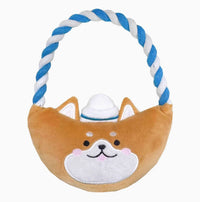 HKM-294035 Plush Dog Toy Collection - Bite-Resistant Styles in Various Fun Designs