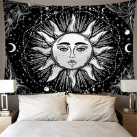 HKM-294035 Skull Tapestry Wall Hanging - Soft Plush Fabric in Various Sizes and Colors