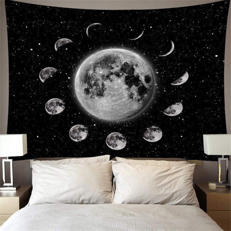 HKM-294035 Skull Tapestry Wall Hanging - Soft Plush Fabric in Various Sizes and Colors