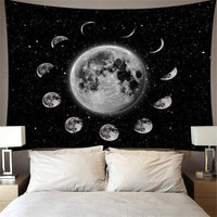 HKM-294035 Skull Tapestry Wall Hanging - Soft Plush Fabric in Various Sizes and Colors