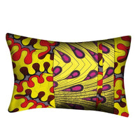 HKM-294099 Rectangular Cotton Pillowcase - 45x65cm, Printed Design for Home Decor