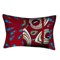 HKM-294099 Rectangular Cotton Pillowcase - 45x65cm, Printed Design for Home Decor