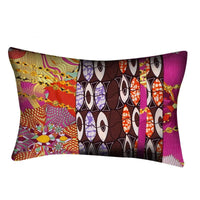 HKM-294099 Rectangular Cotton Pillowcase - 45x65cm, Printed Design for Home Decor