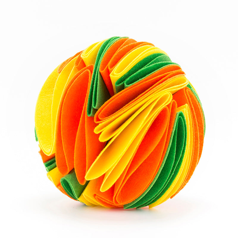 HKM-294163 Foldable Dog Snuffle Ball Dog Training Toys Increase IQ Pet Cat Training Games Feeding Intelligence Toy
