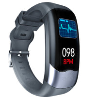 HKM-294227 ECG Monitoring Bracelet with 1.14 Inch Display and 10-Day Battery Life, USB Charging, Waterproof IP67