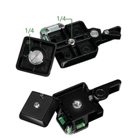 HKM-294291 PTZ Tripod Quick Release Plate Compatible with iPhone and SLR Cameras