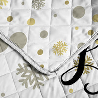 HKM-294547 Christmas Limited Edition 3-Piece Soft Microfiber Bedding Set with Quilt and Pillowcases in Multiple Sizes