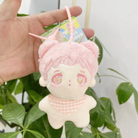 HKM-294547 Cute Cartoon Keychain Doll Plush Toy - 12cm Cotton Stuffed Animal Pendant for Kids