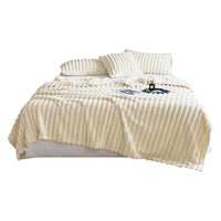 HKM-294547 Double-Sided Velvet Rabbit Fur Air Conditioning Blanket - Multiple Sizes Available